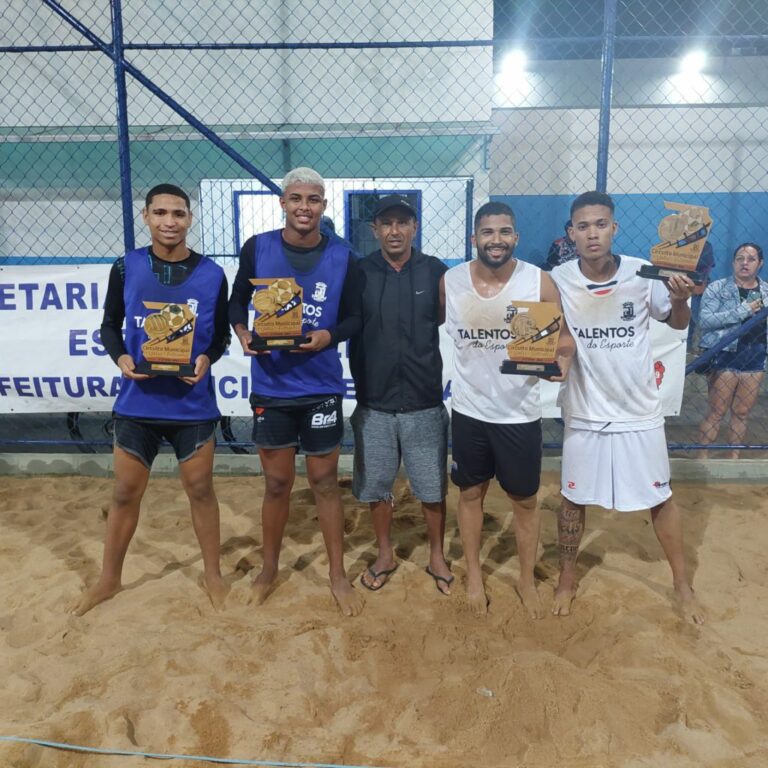Definidos os campeões da última etapa do circuito de vôlei e futevôlei em Linhares