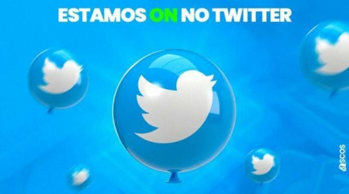 Estamos no Twitter