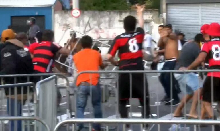 Ituano x Vasco: briga entre as torcidas antes da decisão na Série B