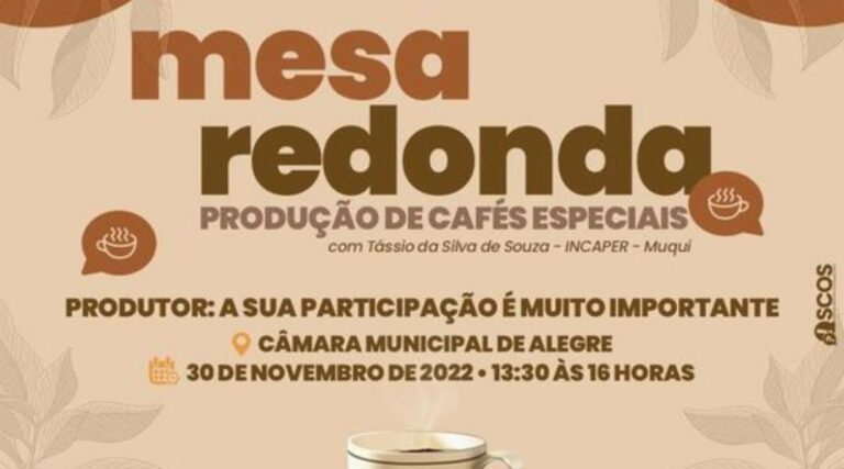 Mesa Redonda – Produção de Cafés Especiais