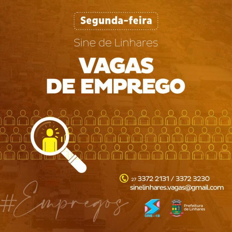 Oportunidade: Sine oferta 149 vagas de emprego com carteira assinada nesta segunda-feira (28/11)   		