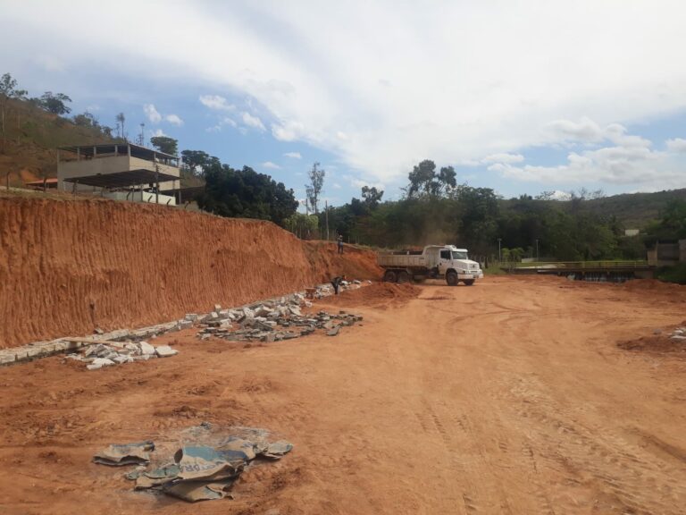 PMBSF constrói praça em área cedida pela Cesan, ao lado da sua área de captação de água na Vila Landinha