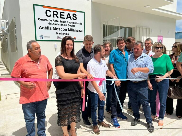 Governo do Estado inaugura novo Creas em Marilândia