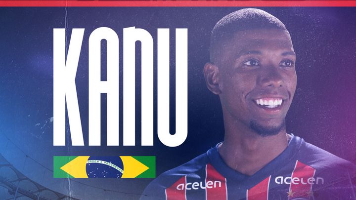 Bahia oficializa a contratação do zagueiro Kanu, ex-Botafogo