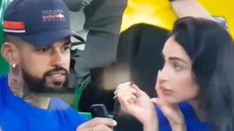 Casal virou meme na Copa