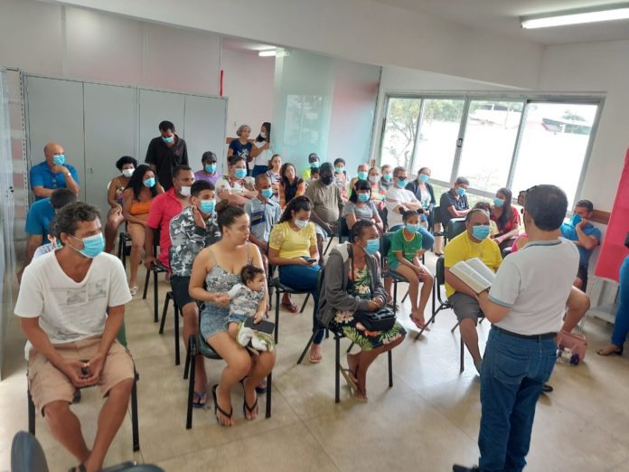 O CAPS promove comemoração de Natal com os pacientes