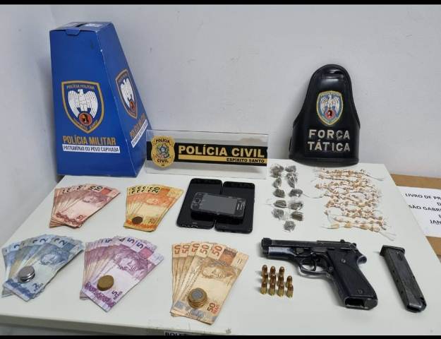 Operação Conjunta prende traficantes em São Gabriel da Palha