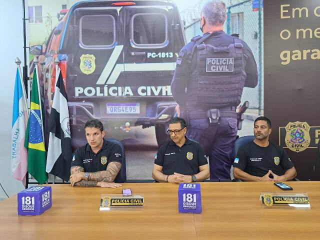 Polícia Civil prende quatro envolvidos no assassinato do perito Celso Marvila
