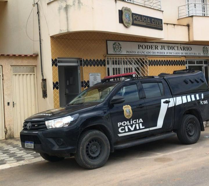 Polícia civil prende suspeito de estuprar filha de 12 anos em Brejetuba