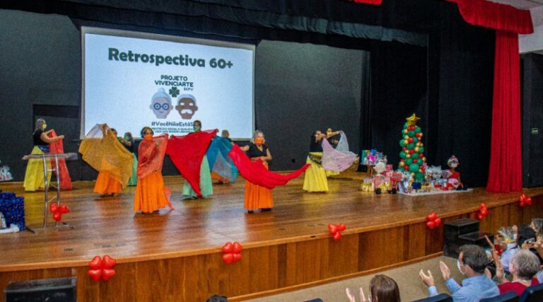 Retrospectiva 60+: idosos do projeto Vivenciarte irão realizar várias apresentações artísticas e culturais no Guararema Clube   		
