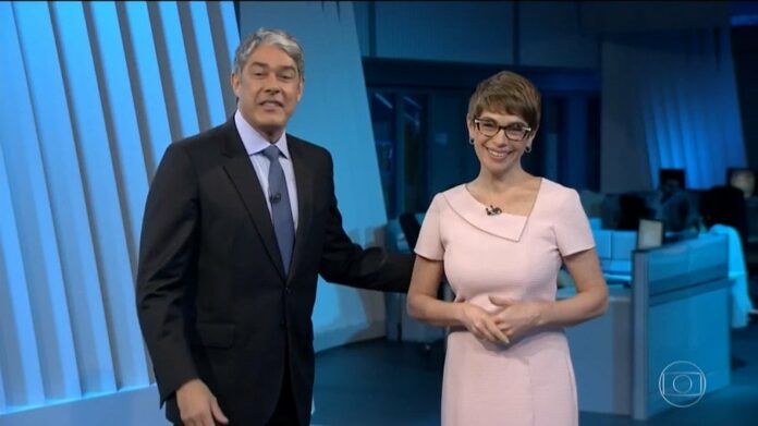 William Bonner e Renata Lo Prete