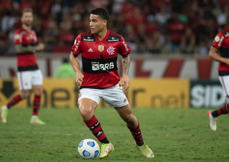 Lyon entra na briga pelo volante João Gomes, do Flamengo