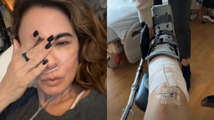 Luciana Gimenez sofreu acidente enquanto esquiava nos EUA