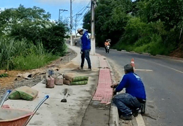 MINHA NOVA RUA: OBRAS DE REVITALIZAÇÃO EM ETAPA FINAL NO BAIRRO AYRTON SENNA