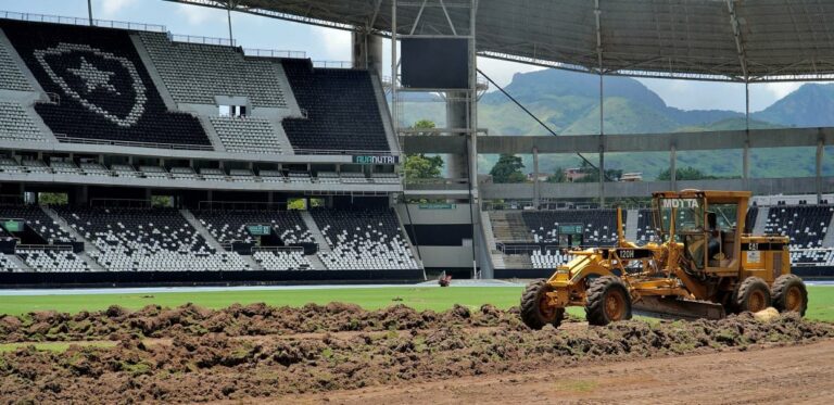 Por obras no Nilton Santos, Botafogo faz visita técnica no estádio Luso-Brasileiro