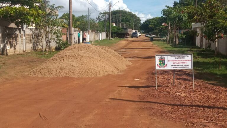 Prefeitura dá continuidade nas obras de recuperação das vias do Pontal do Ipiranga   		