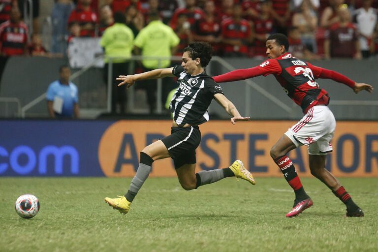 Árbitro “carrega” na súmula contra Botafogo na derrota pro Flamengo