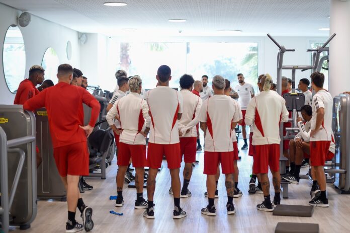 Flamengo treina pela primeira vez no Marrocos e segue preparação para o Mundial