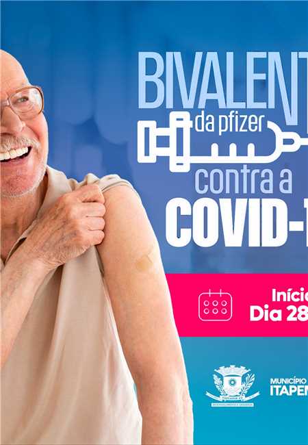 VACINA BIVALENTE CONTRA COVID-19 COMEÇA A SER APLICADA EM ITAPEMIRIM