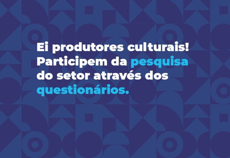 PREFEITURA REALIZA MAPEAMENTO SOBRE PRODUTORES CULTURAIS