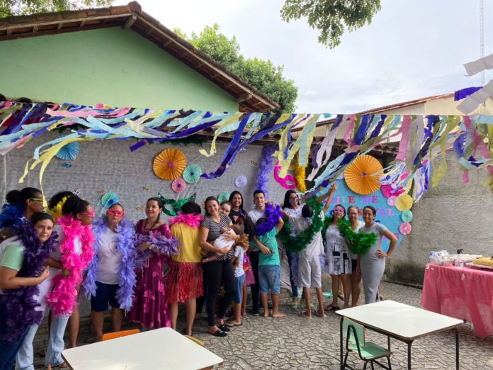 Secretaria de Assistência Social realiza “Baile de carnaval” para a criançada da Casa Lar