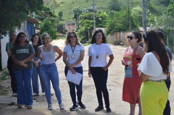 Secretaria de Assistência Social realiza ação na Comunidade do Córrego da Areia