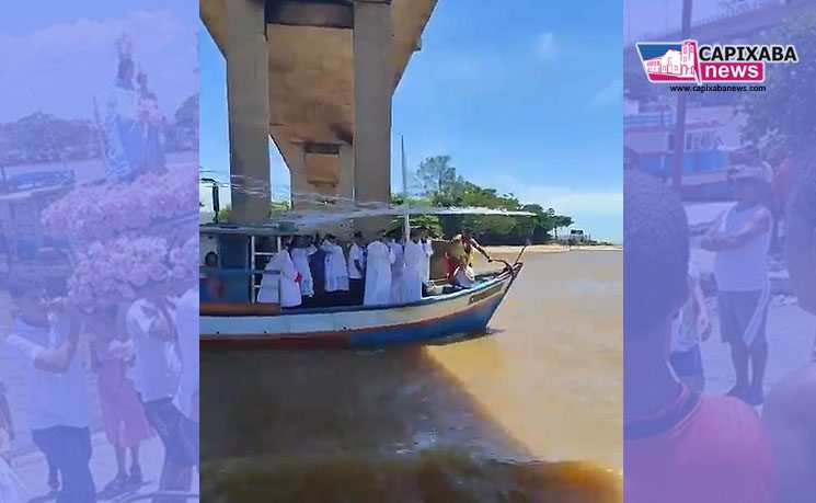 Vídeo: Dia de Nossa Senhora dos Navegantes é comemorado com missa e procissão fluvial no Porto da Barra, em Marataízes