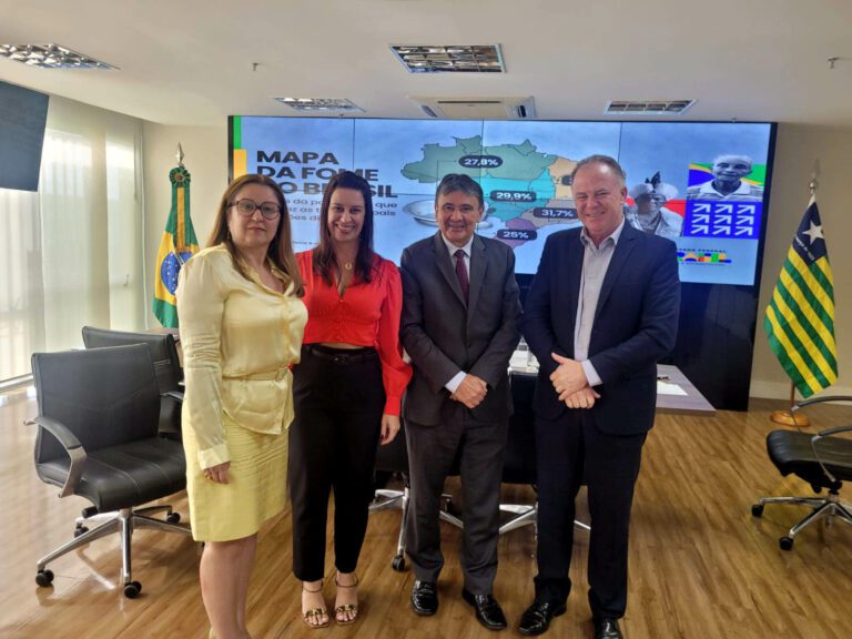Casagrande se reúne com ministro do Desenvolvimento e Assistência Social em Brasília
