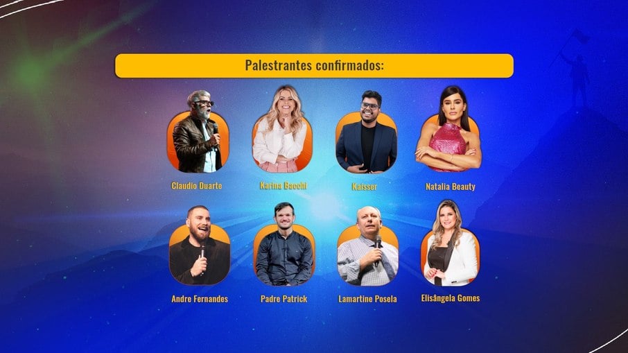 Participantes confirmados da primeira edição do ChristSummit Participantes confirmados da primeira edição do ChristSummit