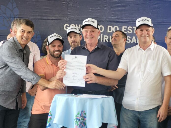 Casagrande inaugura obras e anuncia novos investimentos em Marilândia