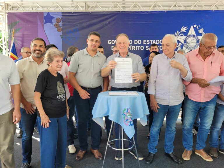 Casagrande autoriza início das obras de restauração do Solar Miguel Simão, em Alegre
