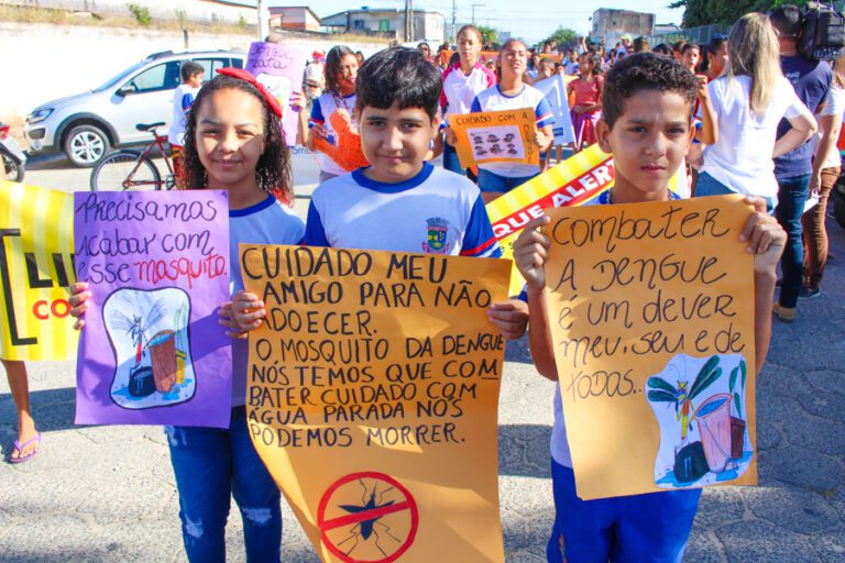 Caminhada contra a dengue vai mobilizar crianças de Ceim do bairro Aviso no próximo sábado (25)   		