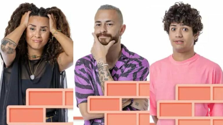 Domitila Barros, Fred Desimpedidos e Gabriel Santana estão no paredão do 'BBB 23'