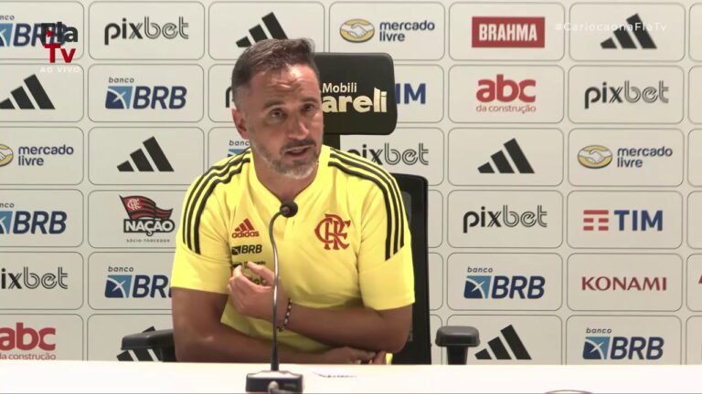 Diretoria do Flamengo dá respaldo ao técnico Vítor Pereira