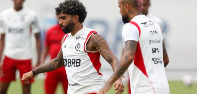 Flamengo finaliza preparação para clássico diante do Vasco