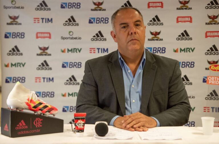 Marcos Braz planeja ‘revanche’ do Flamengo contra o Racing na Libertadores