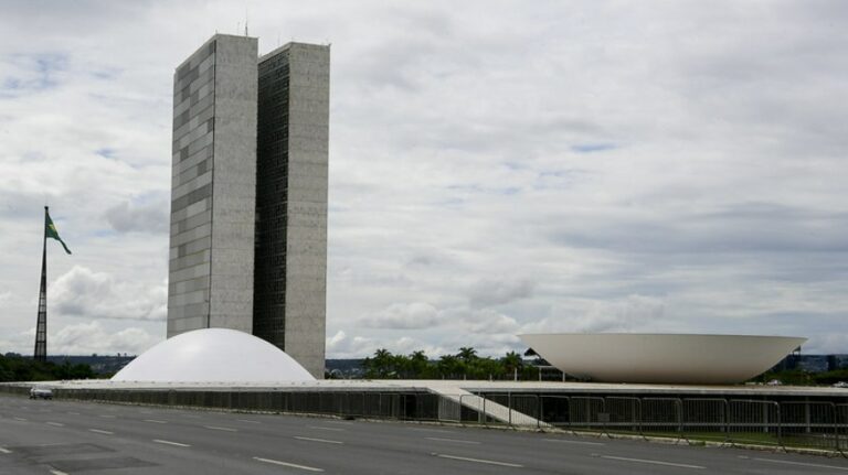 Vista do Congresso Nacional