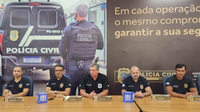 Polícia Civil prende suspeitos de latrocínio na Serra