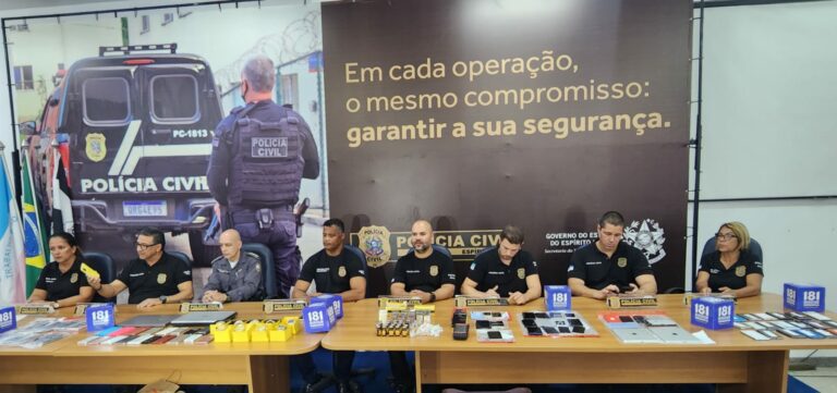 Polícia Civil realiza operação contra crime de receptação de celulares