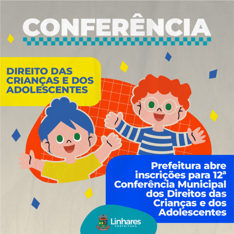 Prefeitura abre inscrições para 12ª Conferência Municipal dos Direitos das Crianças e dos Adolescentes   		