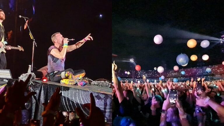 Chris Martin comanda show do Coldplay em São Paulo