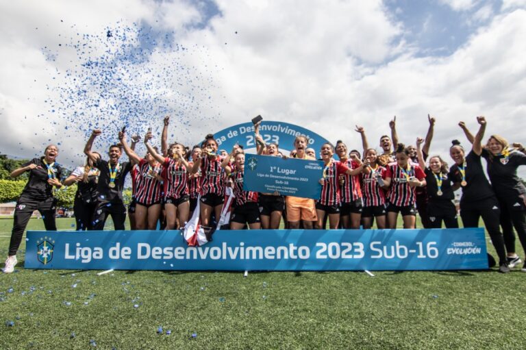 Flamengo, Ferroviária e São Paulo são campeões da Liga de Desenvolvimento 2023