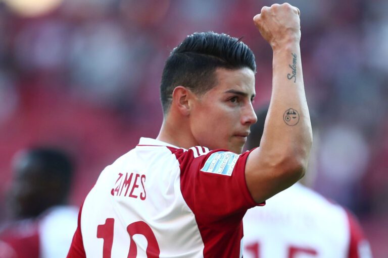 James Rodríguez segue caminho de Marcelo e rescinde contrato com o Olympiacos, da Grécia