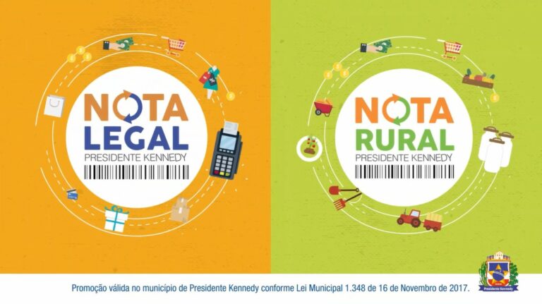 Nota Legal e Nota Rural vão sortear 50 mil reais em vale-compras em Presidente Kennedy