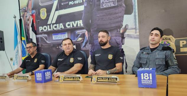 Polícia Civil prende suspeitos de 15 crimes contra patrimônio em Fundão