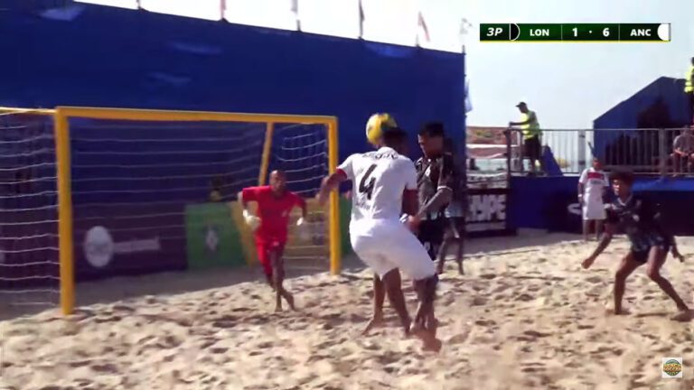 Anchieta goleia o Londrina (PR) na segunda partida do Brasileiro de Beach Soccer