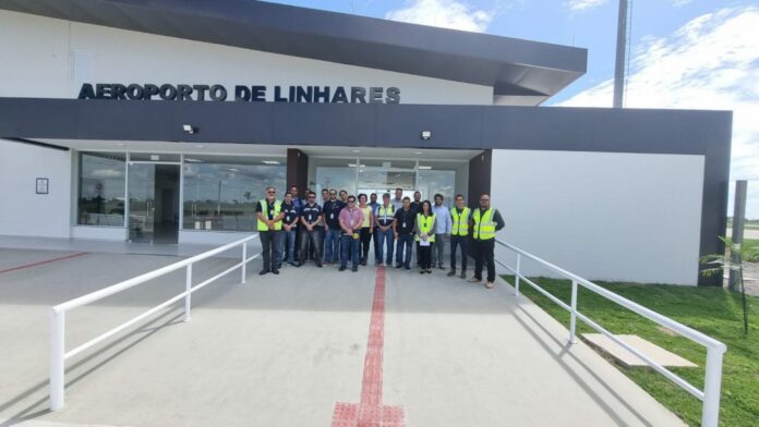 Azul Linhas Aéreas realiza vistorias no Aeroporto Regional de Linhares   		