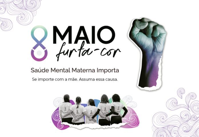 CAMPANHA MAIO FURTA-COR ALERTA SOBRE SAÚDE MENTAL MATERNA EM COLATINA