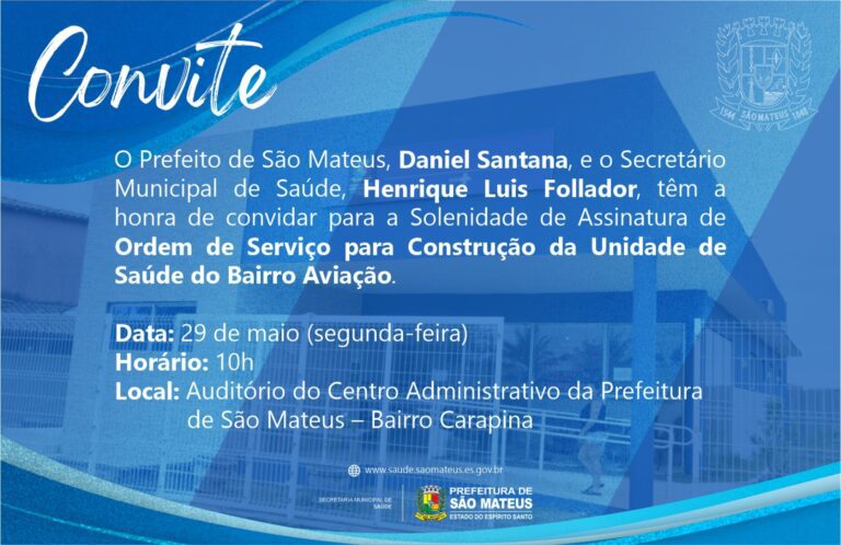 CONVITE – US DO BAIRRO AVIAÇÃO