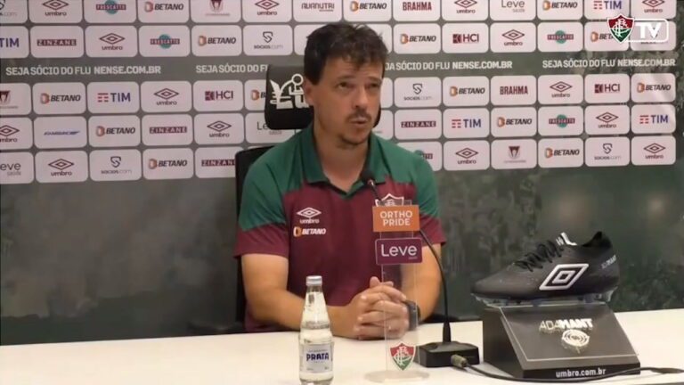 Diniz destaca melhora do Fluminense no 2º tempo contra Vasco